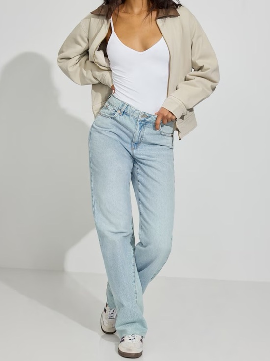 Garage Denim - {Garage} '90s Straight Light Blue Relaxed Loose Jeans WJ18